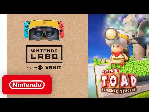 Nintendo Labo: VR Kit + Captain Toad: Treasure Tracker