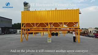 Silo de cimento Horizontal Cement Silo 35T 70T 100T 120T novo | Imagem 6 - Machineryline