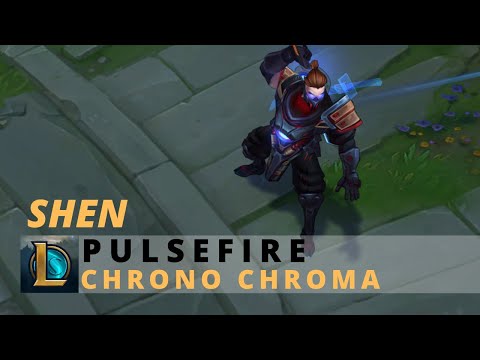 Pulsefire Shen Chrono Chroma - League Of Legends