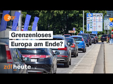 Zorn an Deutschlands Grenzen - Ist Schengen in Gefahr? | ZDF Länderspiegel