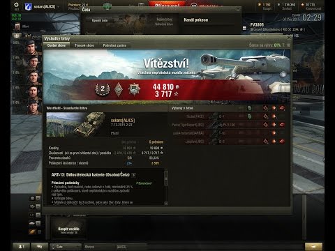 World Of Tanks WoT FV.3805 Westfield
