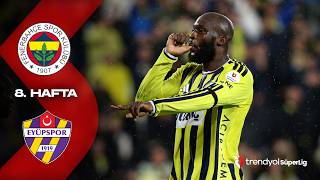Fenerbahçe - Alanyaspor - Highlights/Özet | Trendyol Süper Lig - 2026/27