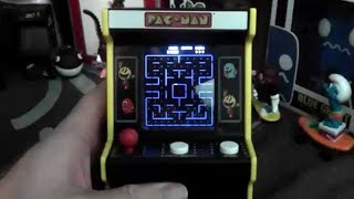 Pac-Man Mini Arcade By Basic Fun Gameplay Only (Color Version)