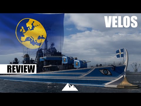 VELOS, die AKTIVERE FLETCHER oder miese Kopie? - World of Warships | [Review] [Deutsch] [60fps]