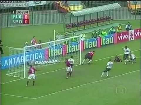 Flamengo 1 x 0 São Paulo - Brasileirão 2004 -Gol de Dimba