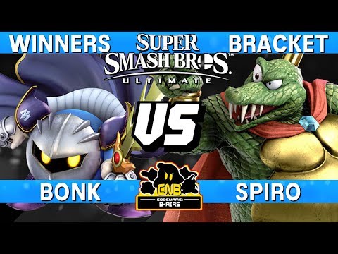 Smash Ultimate - Bonk (MK) vs Spiro (K. Rool) - CNB 168 Winners Bracket