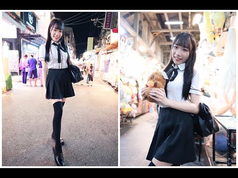 [4K] 跟巧巧一起逛士林夜市吃吃喝喝玩樂, 發生什麼趣事呢 #nightmarket