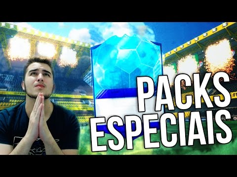 EM BUSCA DAS CARTAS AZUIS - PACK OPENING TOTGS - FIFA 17