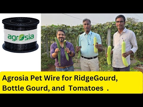 Agrosia Pet Wire for Ridge Gourd ,Bottle Gourd and Tomatoes