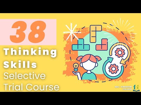 Edu Kingdom College Selective Thinking Skills 38 Video