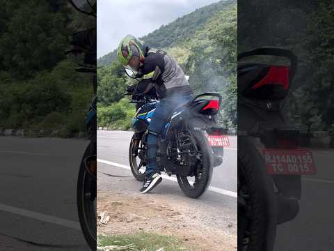 2025 Hero Glamour X125 Burnout #glamourx125 #shorts