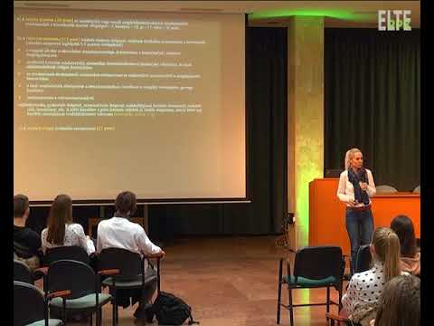 ELTE PPK NYÍLT NAP 2018 - Pszichológia MA - Kiss Orhidea Edith