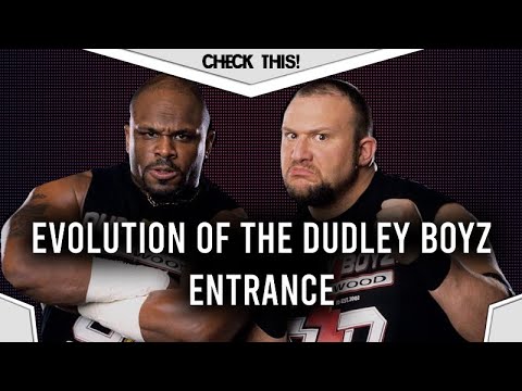 WWF / E - Evolution of The Dudley Boyz Entrance! 1999 to 2015 - (Entrance Evolutions)