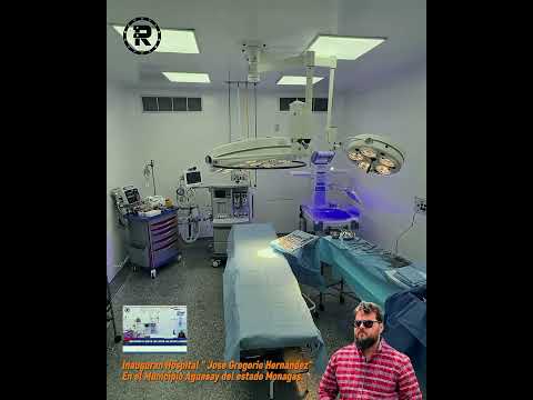Inauguran el Hospital "José Gregorio Hernández" en el Municipio Aguasay del Estado #Monagas