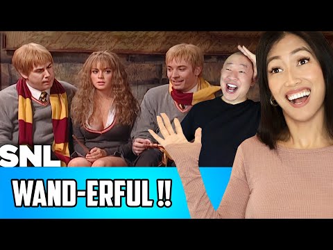 SNL - Harry Potter Hermione Growth Spurt Sketch Reaction | Saturday Night Live Gone Naughty