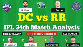 DC vs RR Dream11 Team | DC vs RR Dream11 Prediction | IPL 2022 Match | DC vs RR Dream11 Today