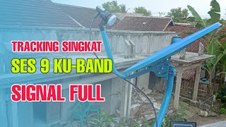 Download lagu TRACKING SATELIT SES 9 KU BAND |Dish 45cm Signal Full| mp3
