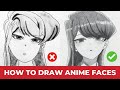 What NOT To Do When Drawing Manga Faces