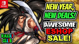 NEW YEAR DEALS! AWESOME Nintendo Switch Eshop Sales!