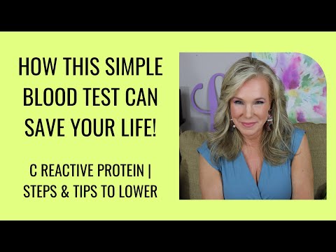 C REACTIVE PROTEIN | How this Simple Blood Test Can Save Your Life | Steps & Tips to Lower