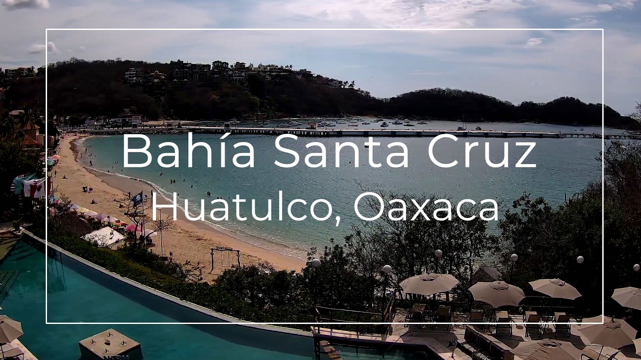 Live webcam view of Bahía Santa Cruz Bay View