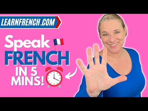 Learn to speak French in 5 minutes a dialogue for beginners