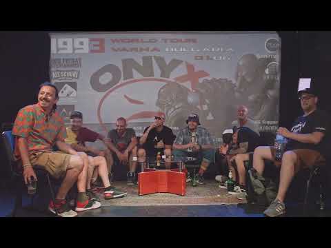 @ASKFutureRecords на гости на ХАЛЕ TV часове преди да подгряват @Onyxhq във Варна - 01.06.2022