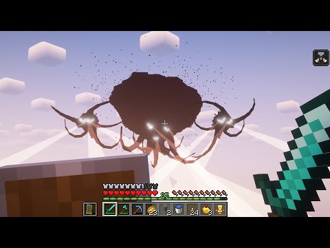 Insane Minecraft Survival: I Crushed Wither Storm!