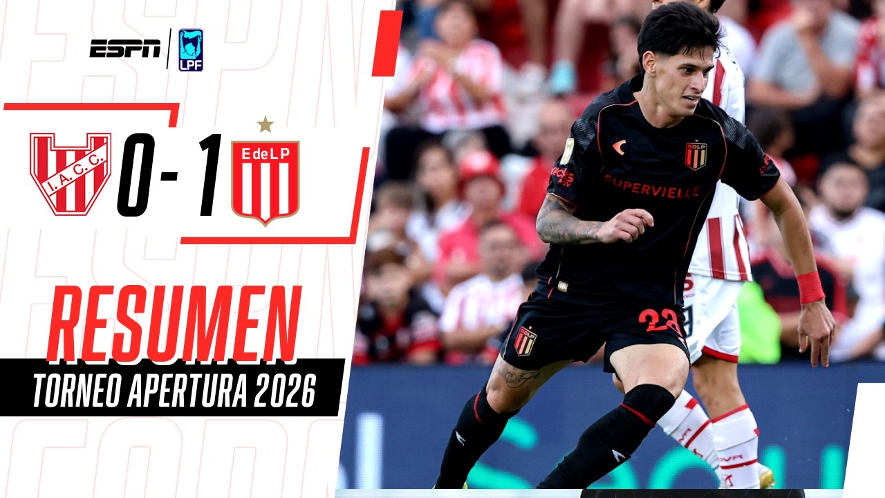 EL PINCHA APROVECHÓ SU OPORTUNIDAD Y LE ALCANZÓ PARA GANAR | Instituto 0-1 Estudiantes | RESUMEN