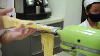 Chef-authors learning to make pasta