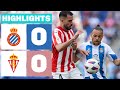 Resumen de RCD Espanyol vs Real Sporting (0-0)