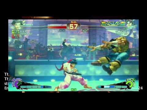 SSF4 AE: Momochi (Makoto) vs KojiKOG (Hawk) -  NSB19 (Blocks)