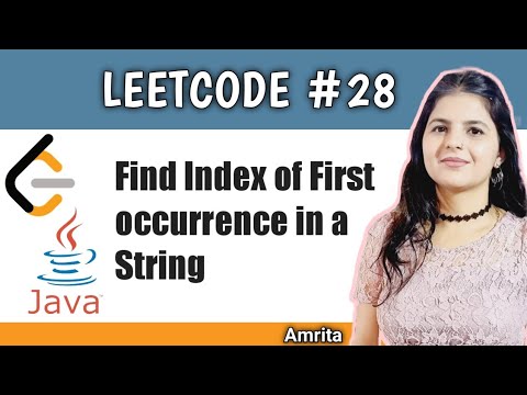Leetcode Q28 Implement Strstr Java