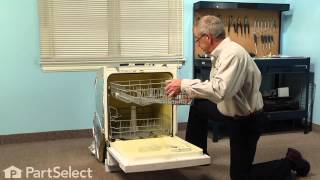 Replacing the Dishwasher Mounting Strip Wheel (Part # 99002106)