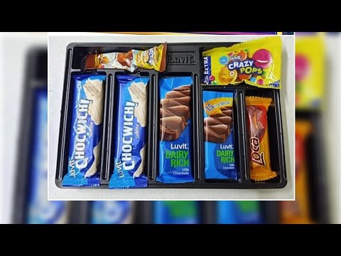Unboxing chocolate 🍫 || Luvit chocolate 🍫🍭💖