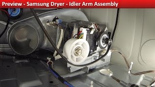 Idler Arm Assembly Rear Access - Samsung Dryer DV422EWHDWR