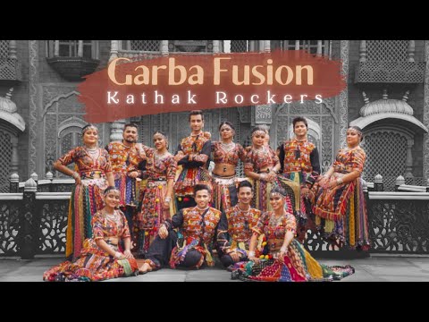 GARBA Fusion | Dholida X Jhume Re Gori X Chogada | Kathak Rockers | Kumar Sharma | Indian Dance