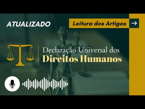 Universal Declaration of Human Rights in AUDIO (with lyrics) - Human Voice - Updated UDHR