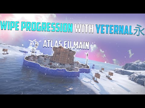 RUST | WIPE PROGRESSION WITH YETERNAL | 2000 ROCKET MERGE RAID ON WK | ATLAS EU MAIN