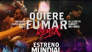 Quiere Fumar Remix - Nio Garcia Ft Casper Mágico, Darell, Almighty ❌ De La Ghetto