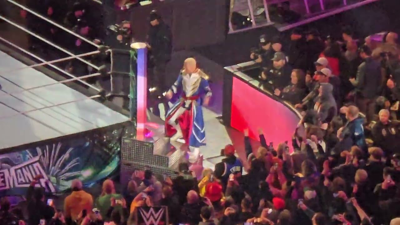 WrestleMania XL Night 1- Cody Rhodes Entrance #WWE #WrestleManiaXL #WrestleMania