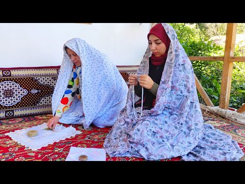A Full Day of Ramadan 🌙 in an Iranian Village | Traditional Ash Reshteh & Barbari Bread