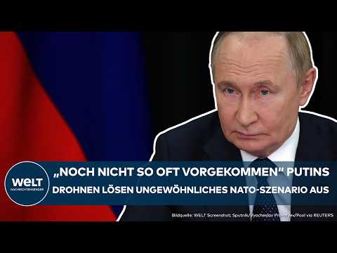 POLEN: Putins Drohnen-Provokation löst jetzt ein ungewöhnliches NATO-Szenario aus!