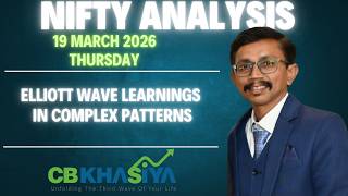 Nifty Elliott wave update for 19 March 2026