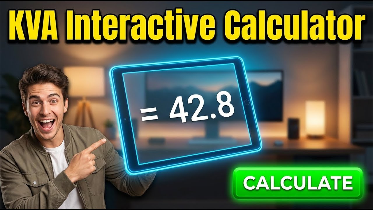 KVA Interactive Calculator