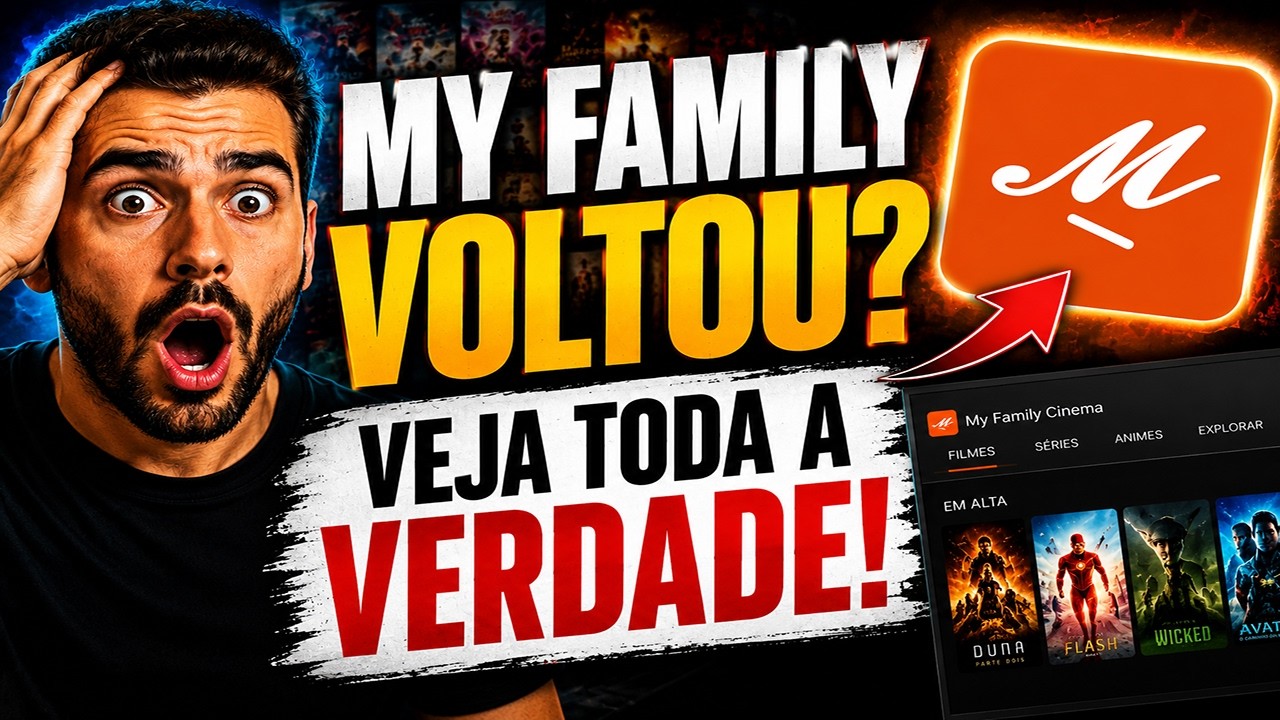 MY FAMILY CINEMA VOLTOU A FUNCIONAR? MY FAMILY CINEMA VOLTOU HOJE? VEJA A VERDADE!