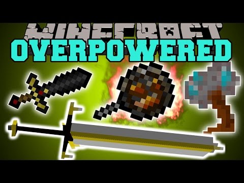 Minecraft: OVERPOWERED WEAPONS (NOTHING WILL STAND IN YOUR WAY!) Mod Showcase