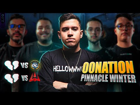 00NATION - HIGHLIGHTS DE DUAS PARTIDAS DIFÍCEIS PELA PINNACLE WINTER!