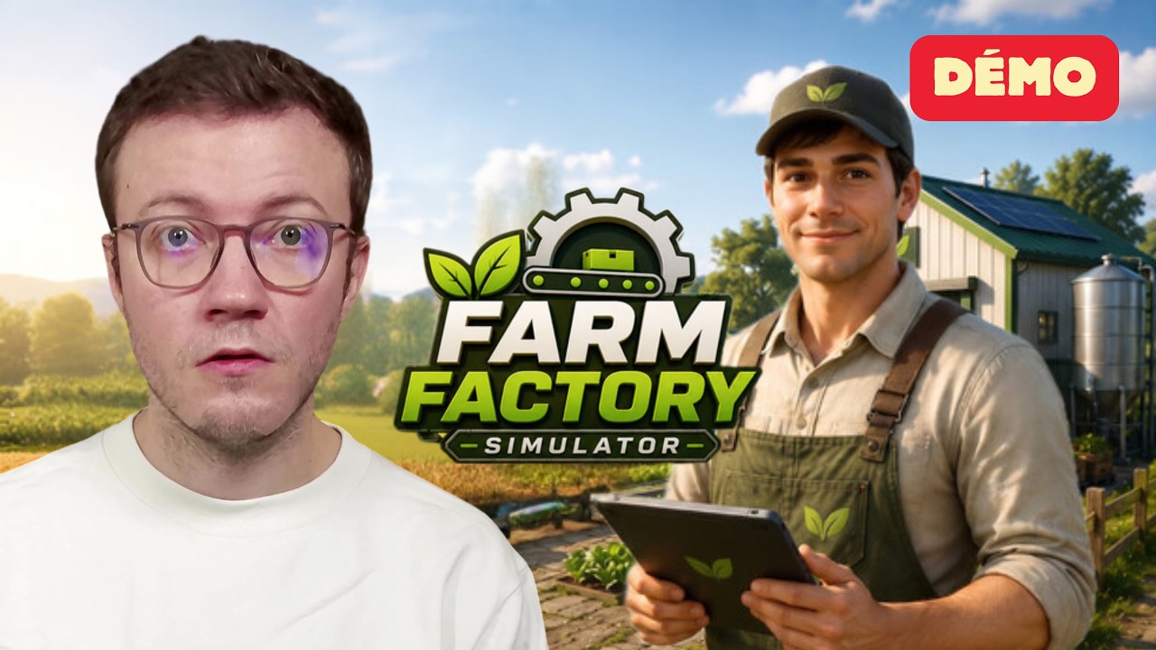 Farm Factory Simulator — Farm Factory Simulator : Automatiser sa production agricole puis gérer sa boutique ! Démo