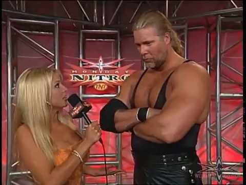 (720pHD): WCW Nitro 08/14/00 - Pamela Paulshock Interviews Kevin Nash